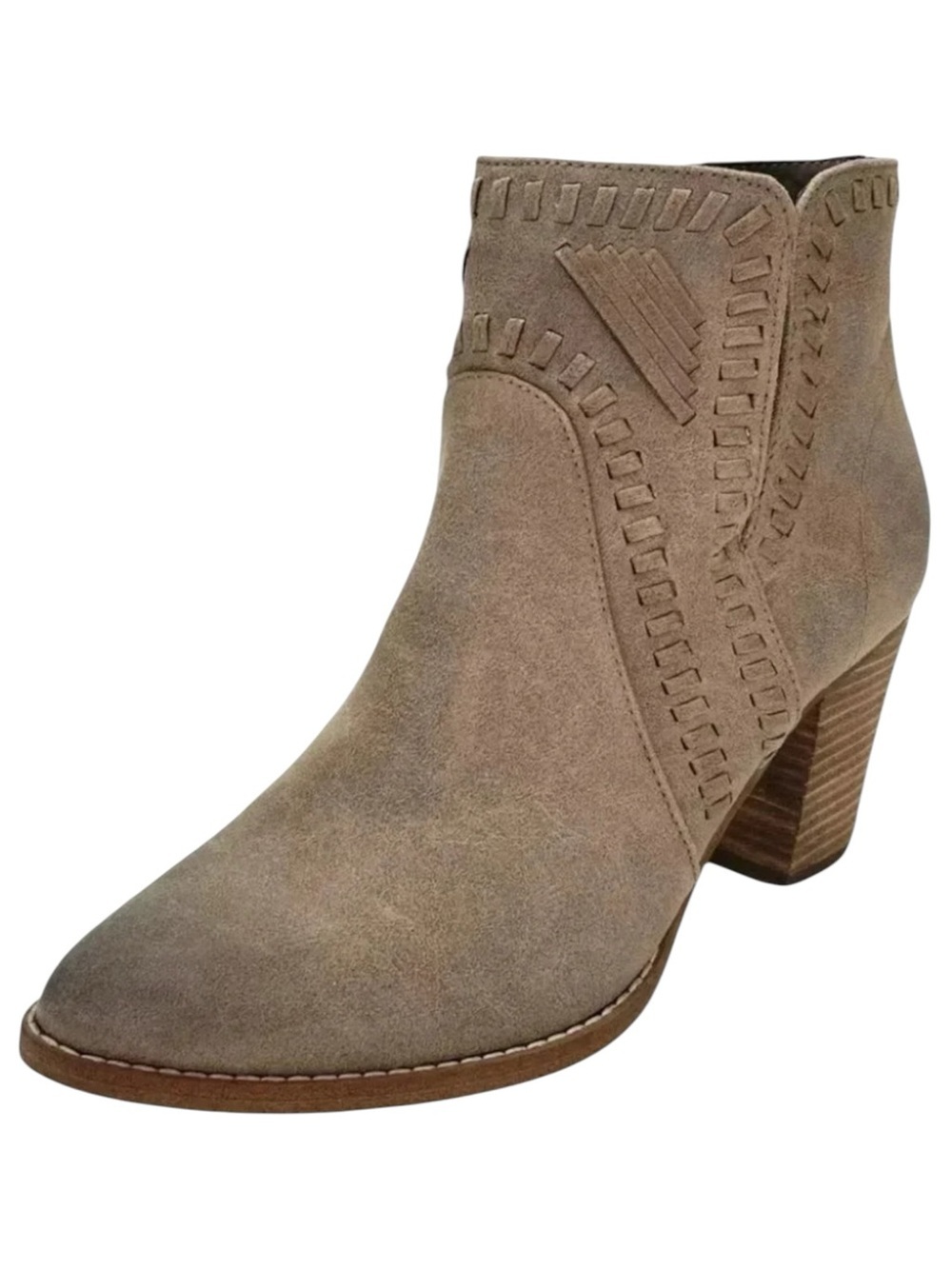 Zigi Soho Halyn Taupe Womens Ankle Boots Size 10M
